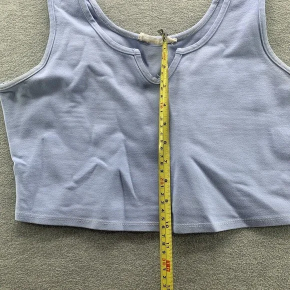 Cherry Mellow Women's Light Blue Top & Skirt Set Size Large - Picture 9 of 16